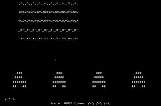 Space Invaders (Assembly) preview